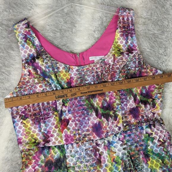 New York & Company Multi Color Dress with Pockets 14 - Picture 5 of 8